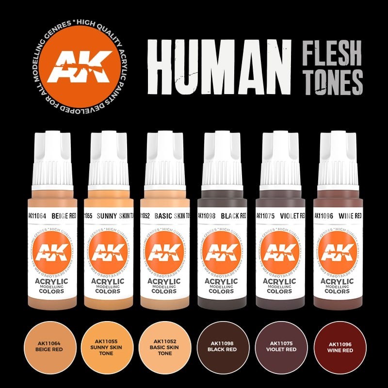 Human Flesh Tones